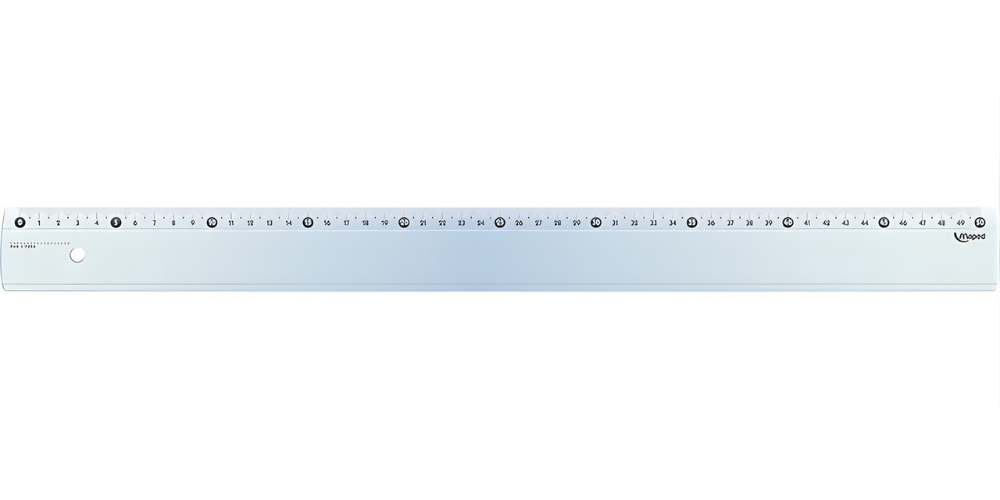 Maped Flat Ruler Classic 50Cm Bag