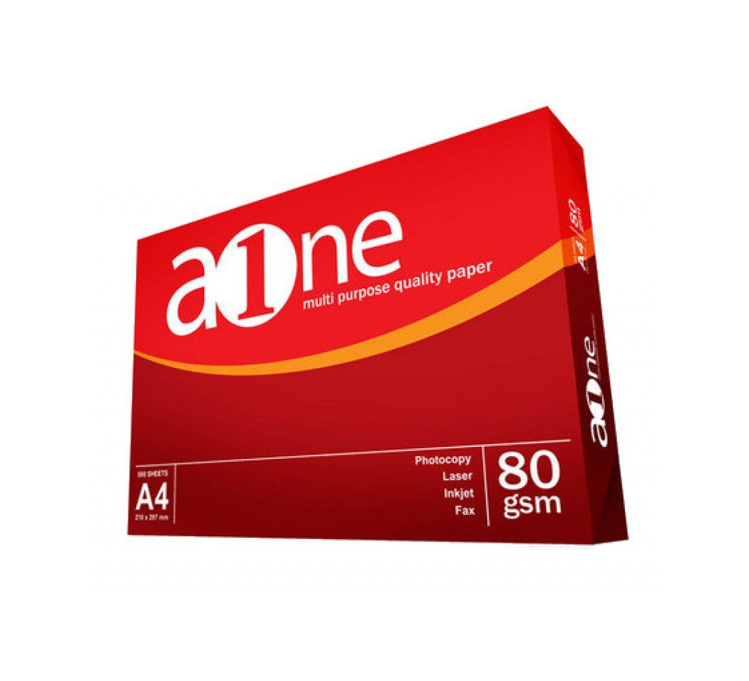 AOne 80gsm A4 Photocopy Paper - 500 Sheets