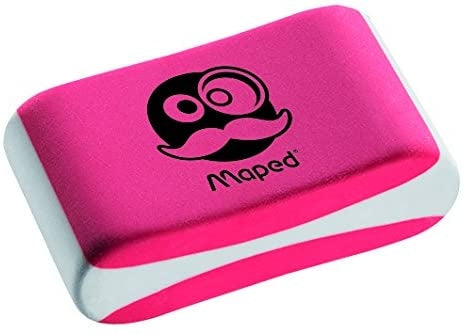 Maped Eraser Soft Essentials Assorted Col Display