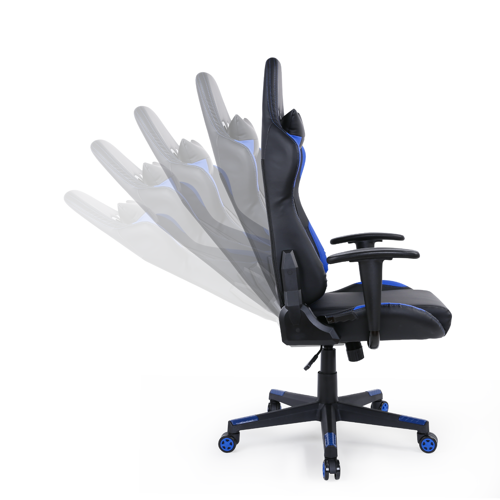 FlexiSpot Gaming Chair – Blue/Black