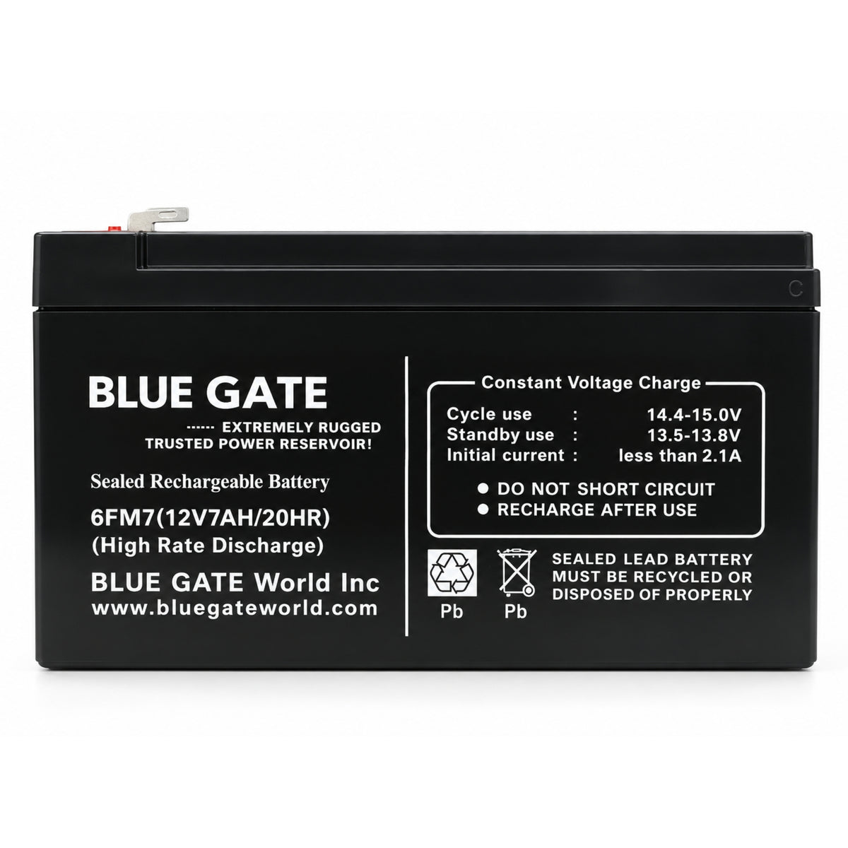 Blue Gate 12V-7AH Battery