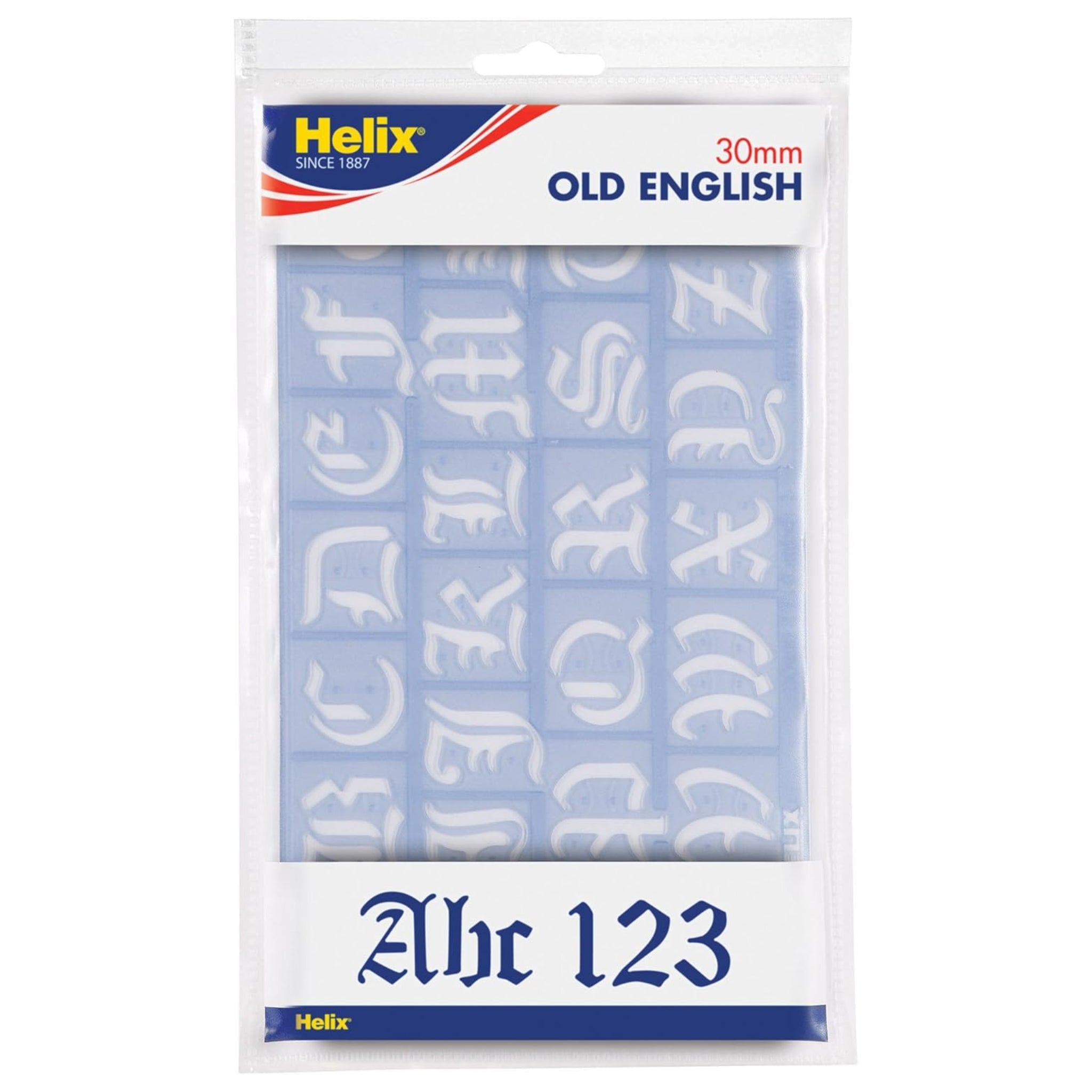 Helix 30Mm Old English Stencil Wallet