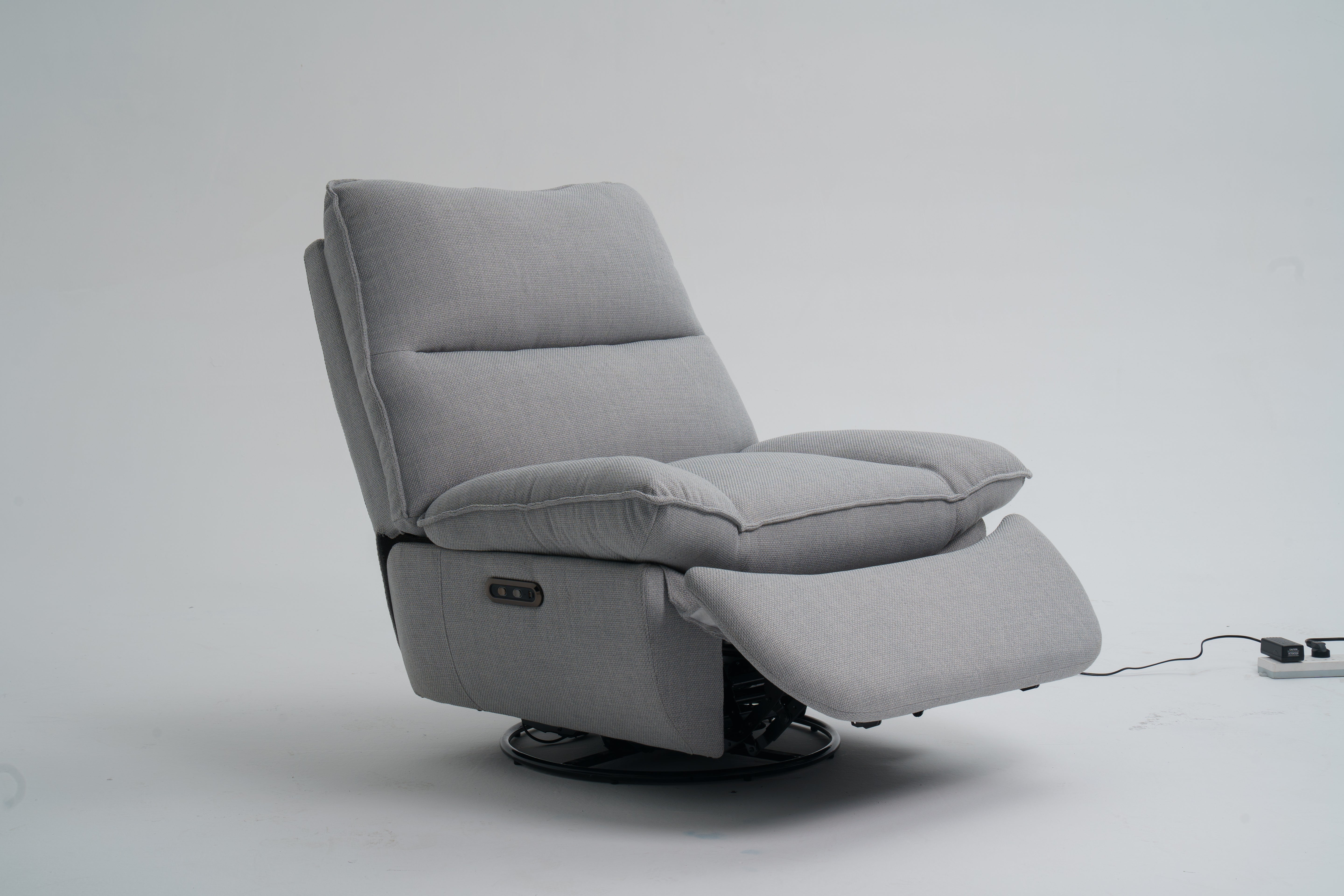 FlexiSpot Electric Swivel Recliner – Grey (UK Plug)