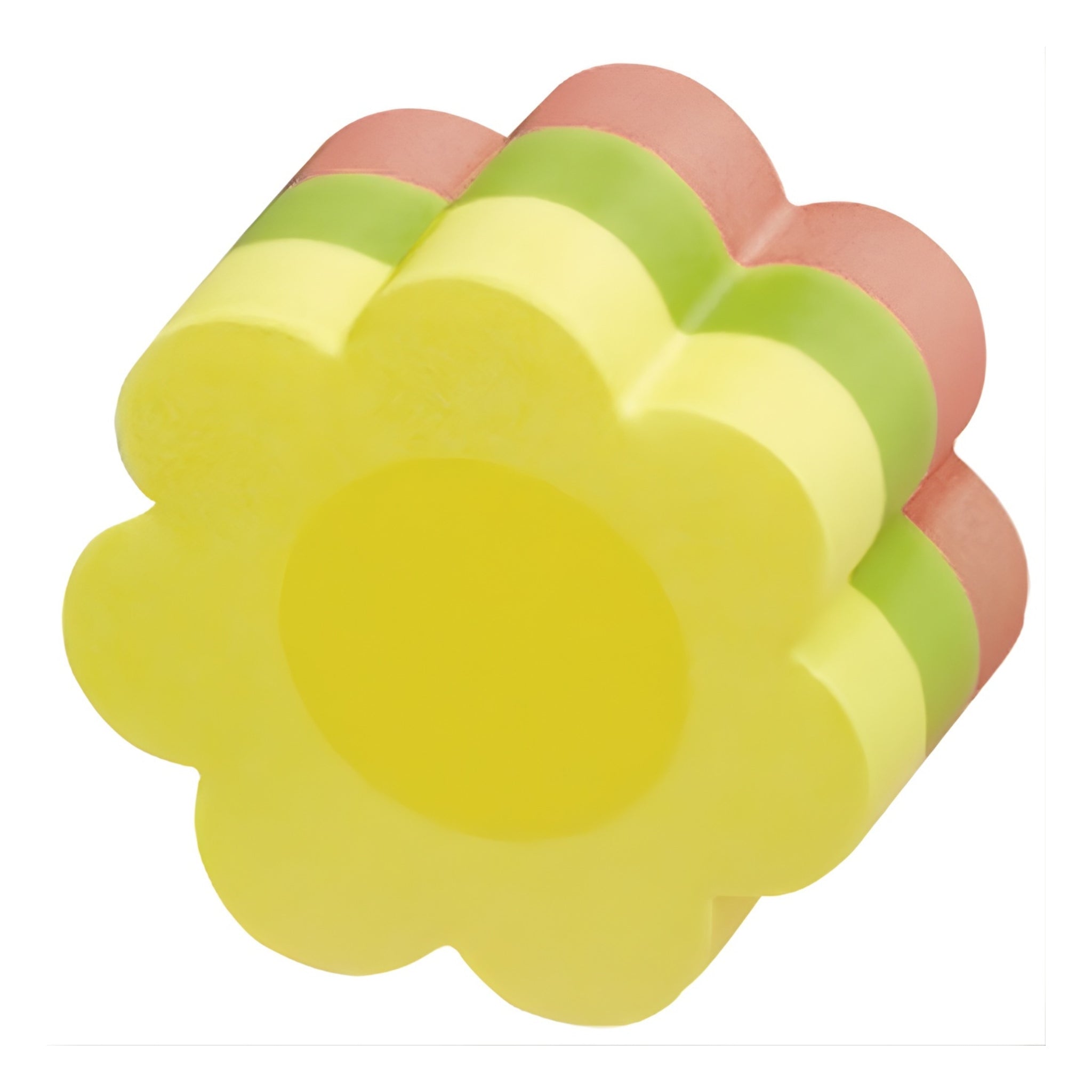 inFO Notes Mini Cube 50 x 50 mm “Flower”, 225 Sheets – Yellow/Green/Orange