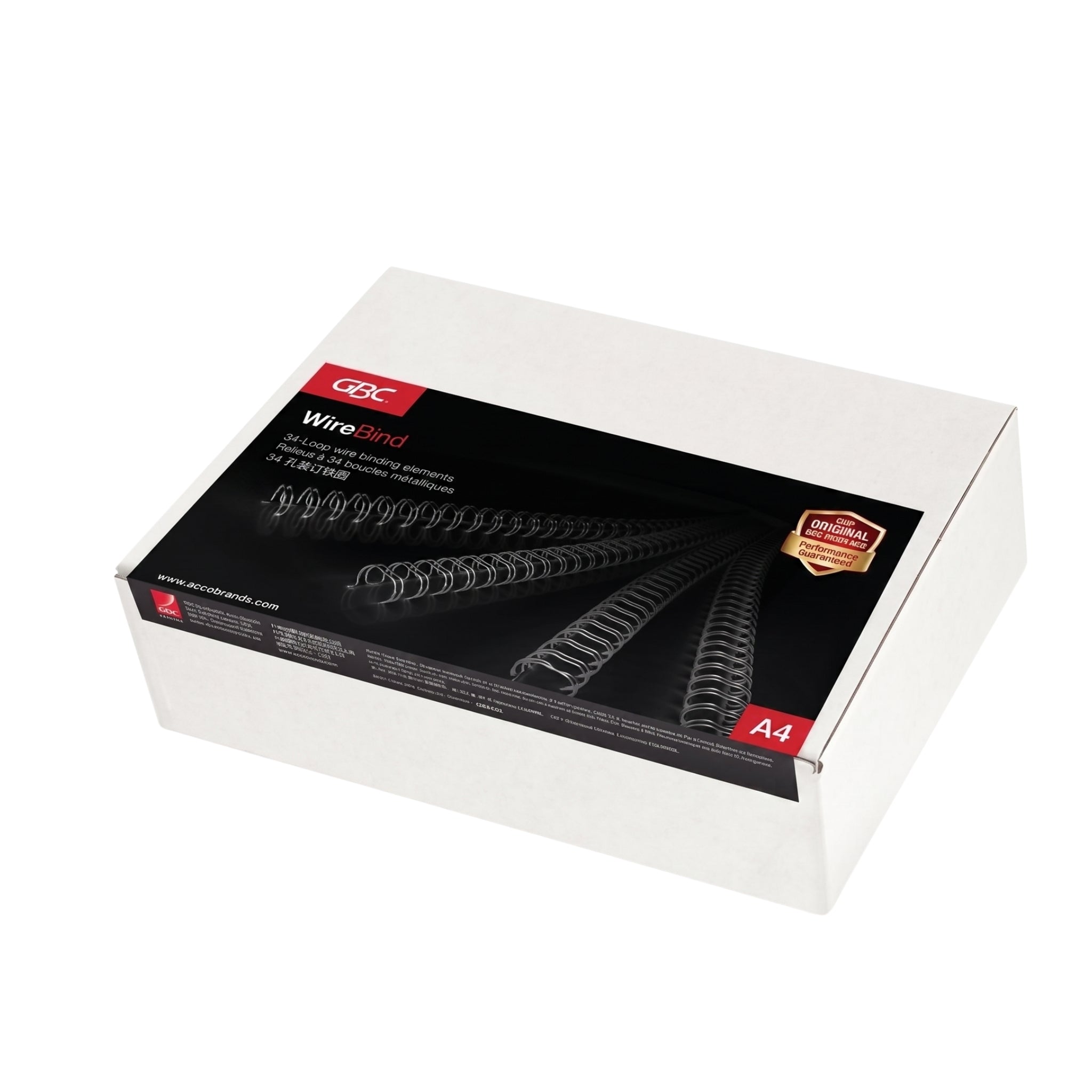 GBC WireBind Binding Wires 14 mm Silver A4 34-Loop (Pack 100)