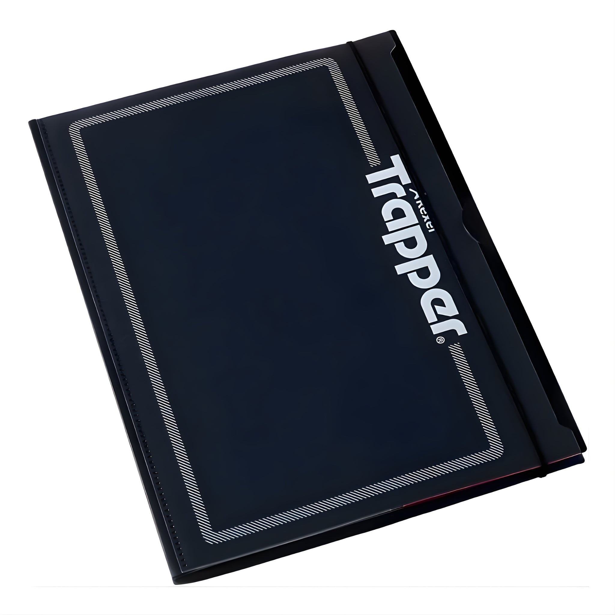 Rexel Trapper 8 Pocket Project Folder – Black
