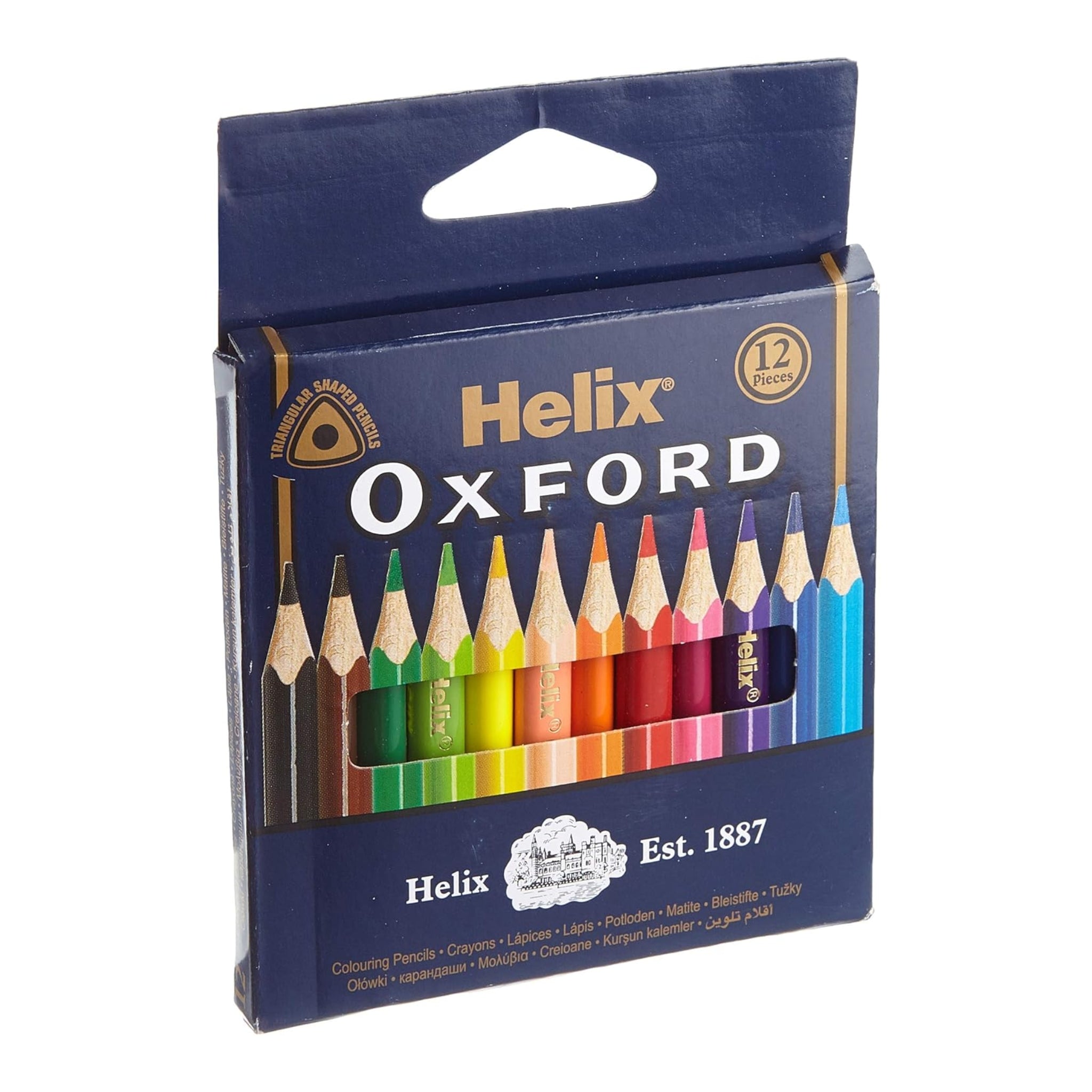 Helix Oxford 12 X 3.5" Colouring Pencils