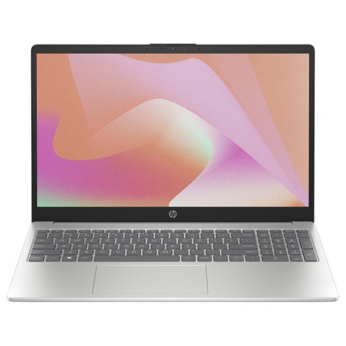 HP 15, Core 5 120U, 8GB, 512GB, 15.6" Screen, Win 11 Pro - Natural Silver