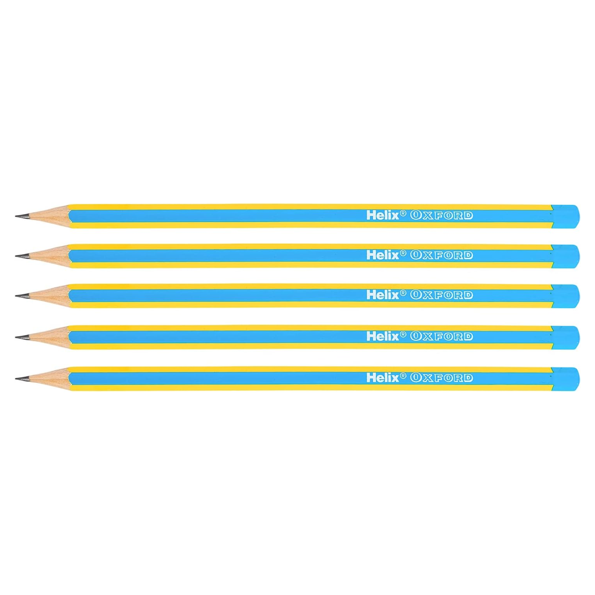 Helix Oxford Clash Pencils X 5