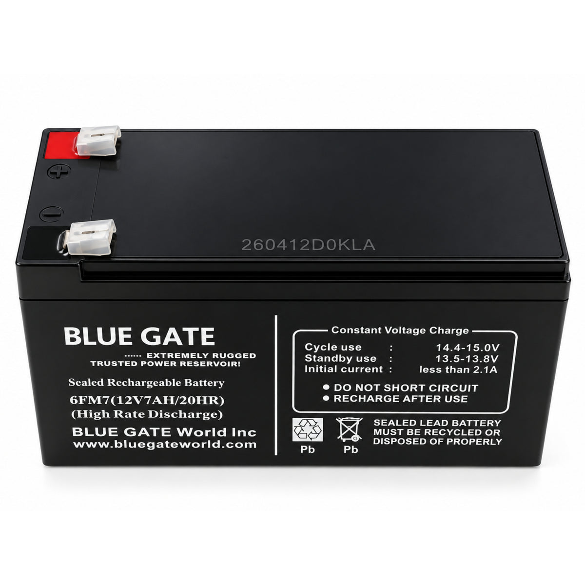 Blue Gate 12V-7AH Battery