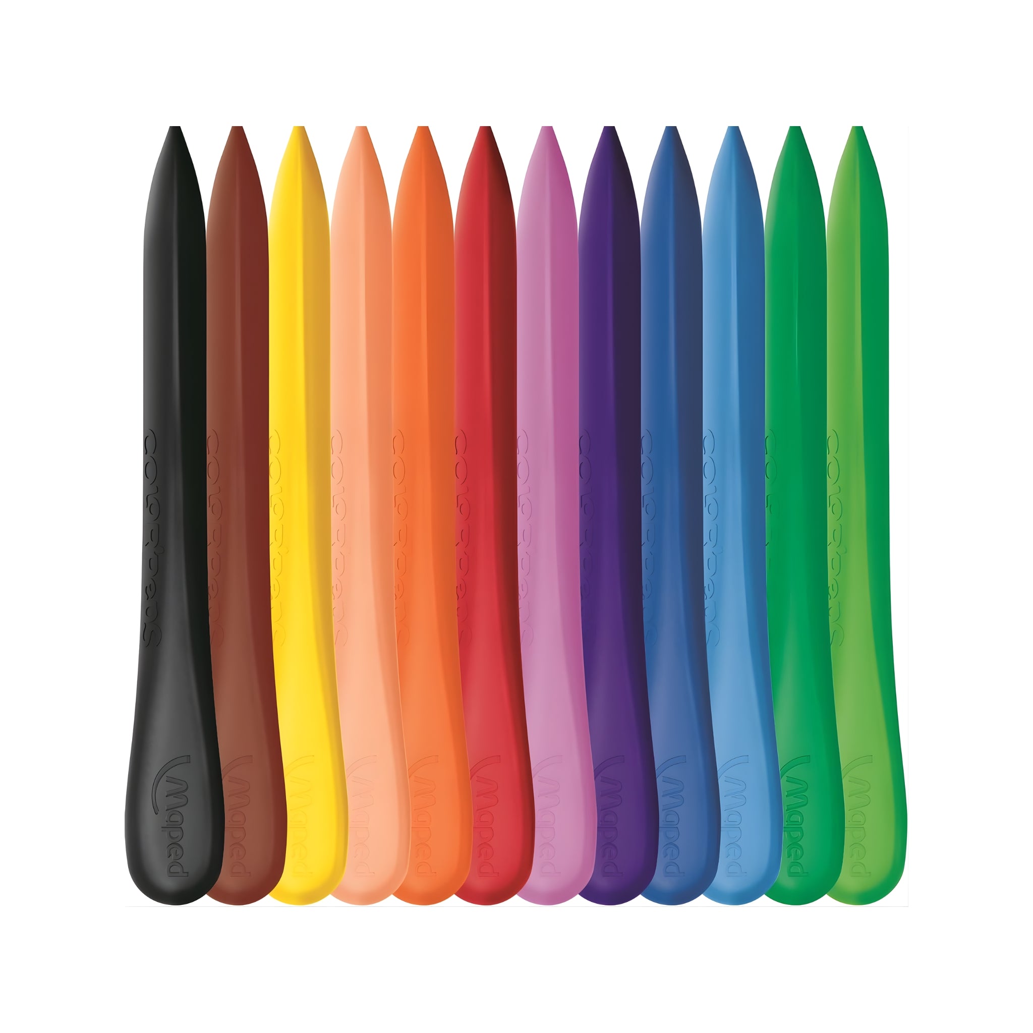 Maped Crayon X12 Carton Box