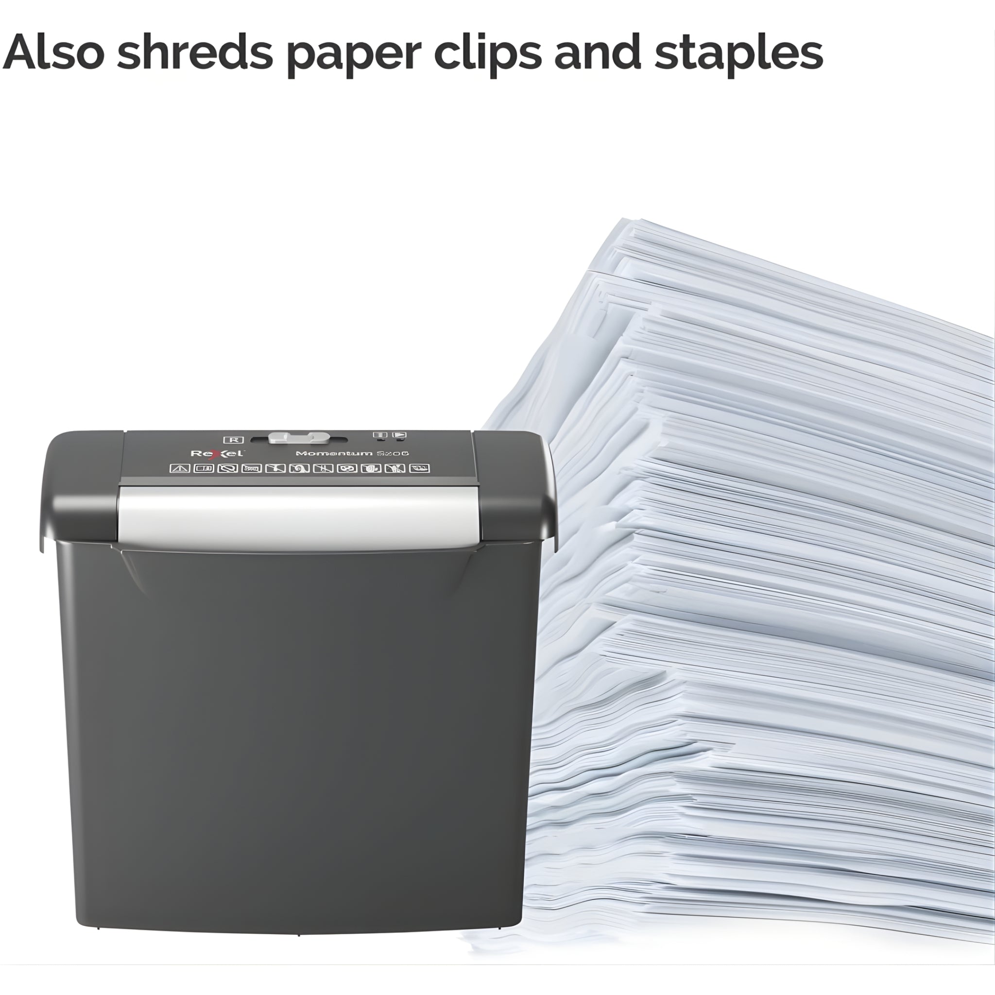 Rexel Momentum S206 Strip Cut Paper Shredder