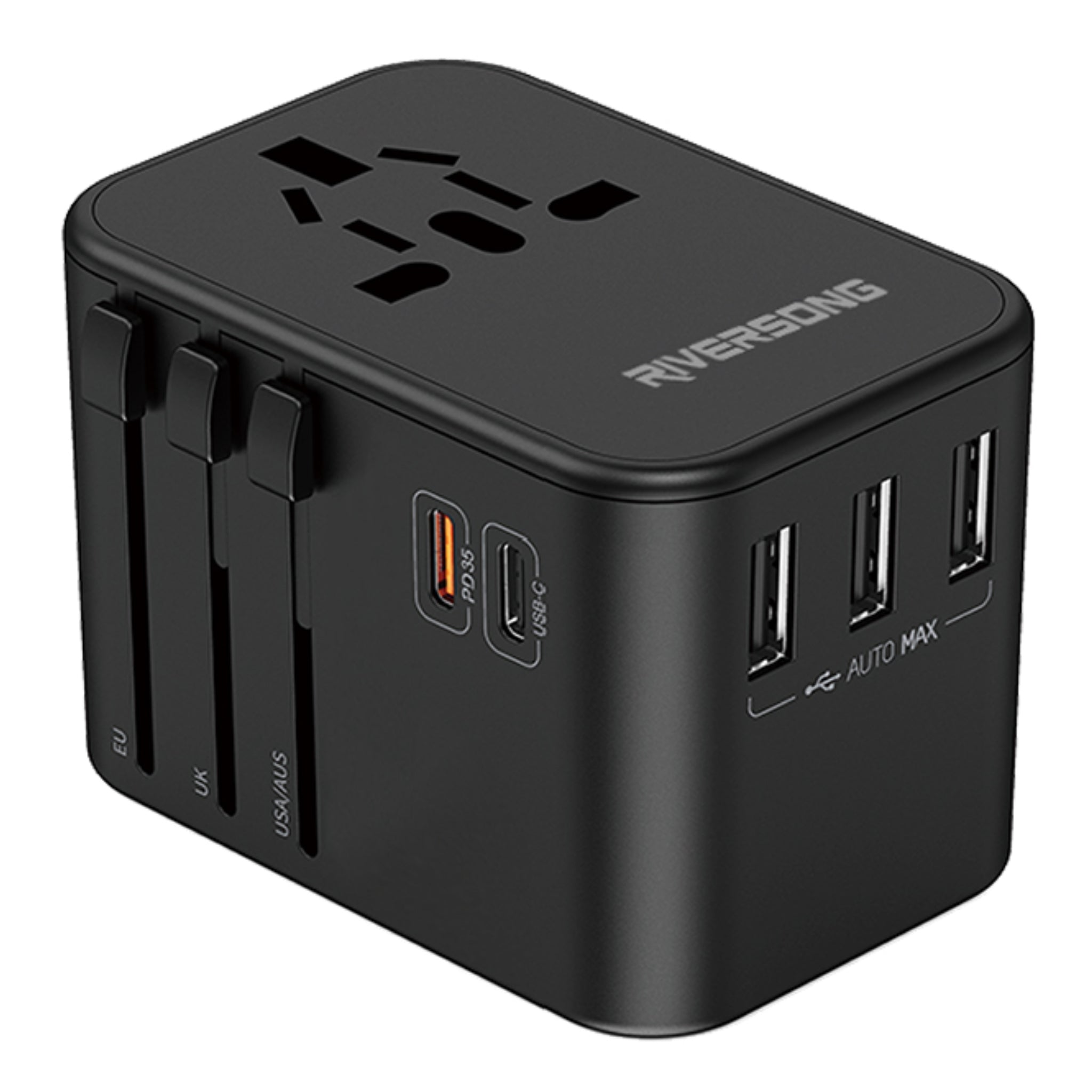 Riversong Travelkub 30 4-in-1 35W Universal Travel Adapter