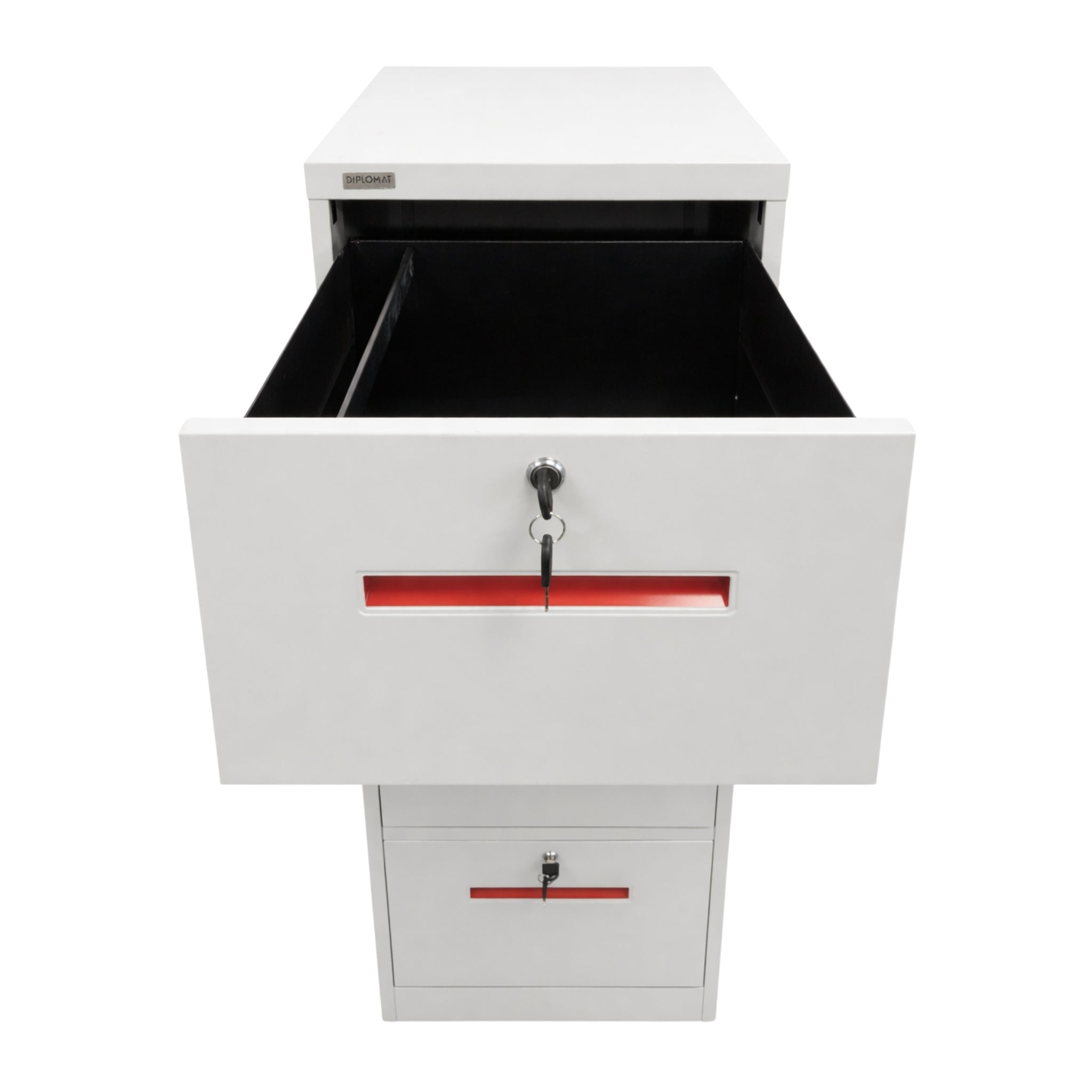 Lockable 4-Drawer Vertical Metal Filing Cabinet