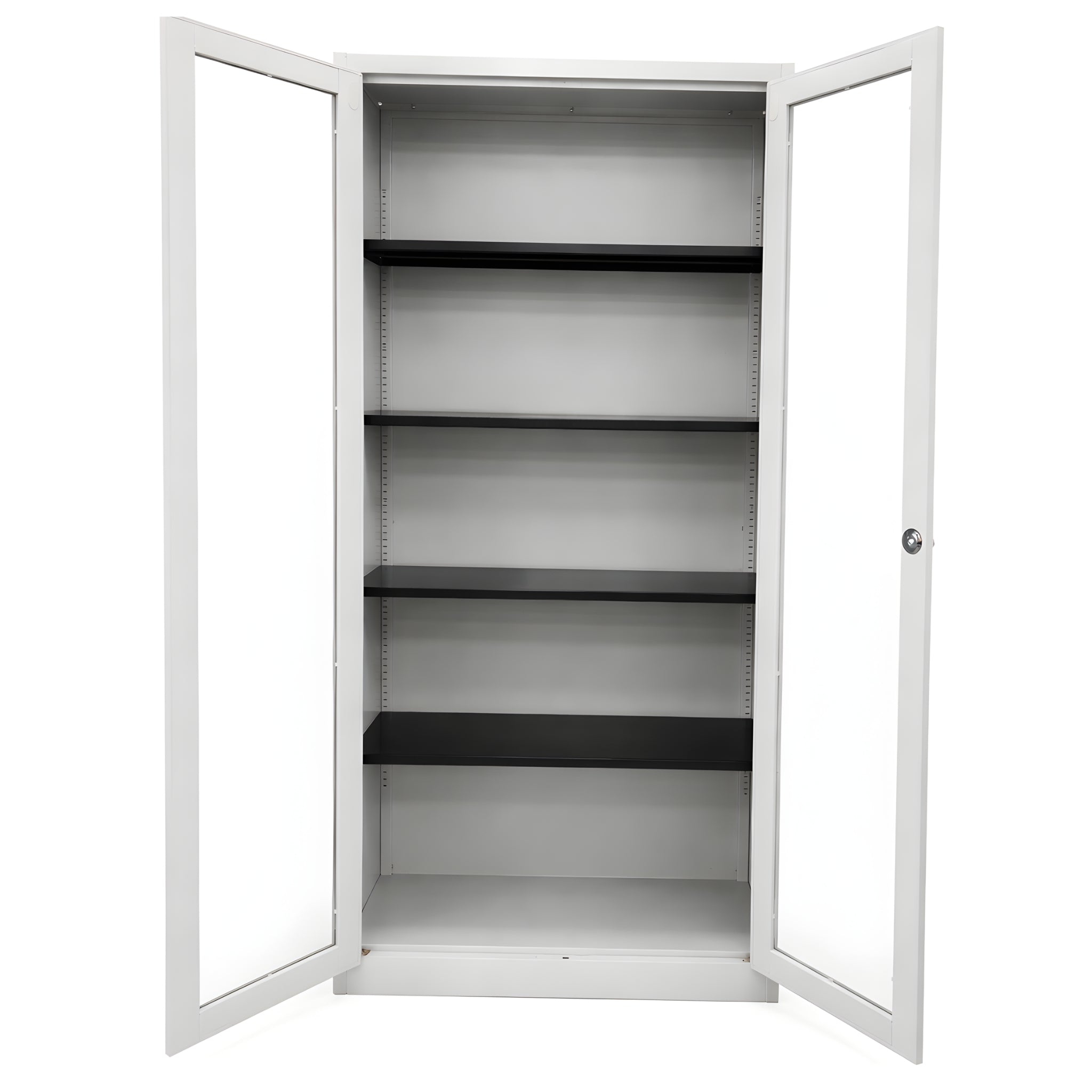 Full-Height Glass Door & Metal Storages