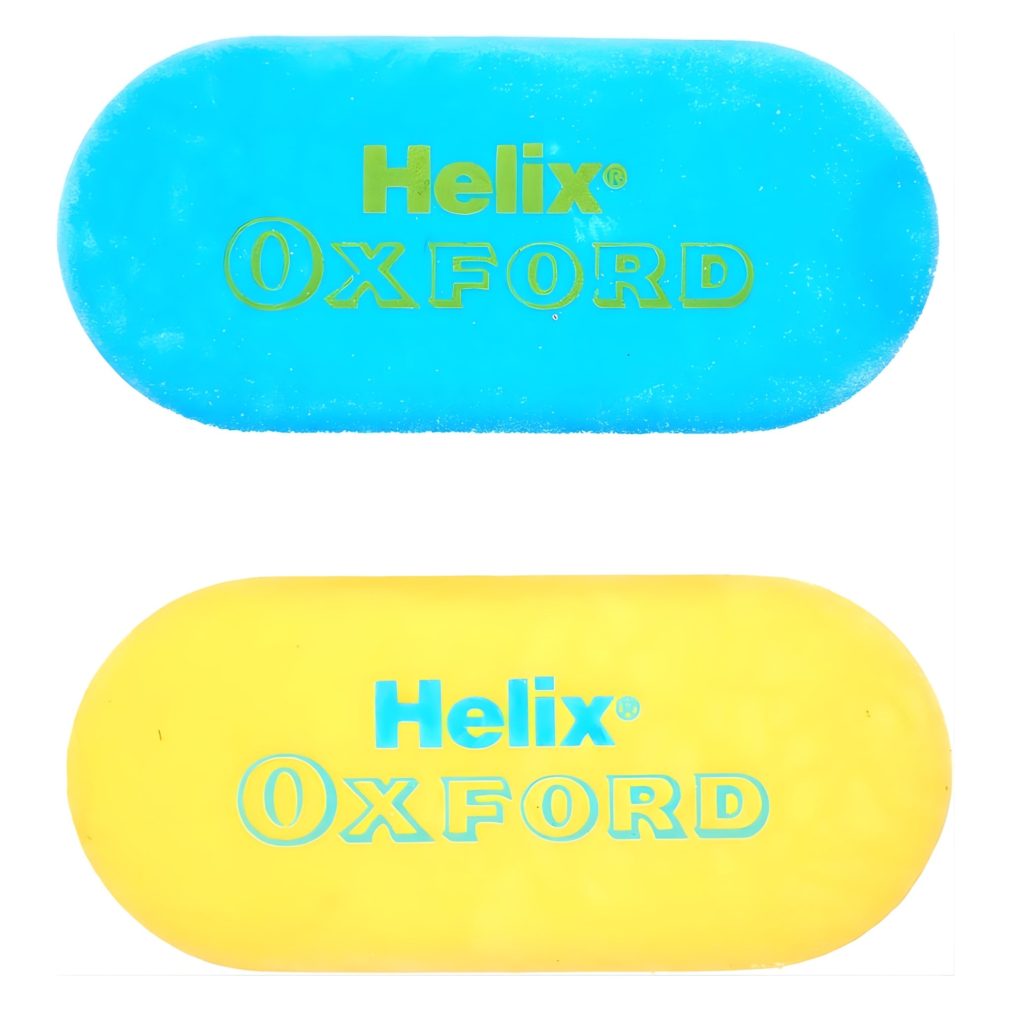 Helix Oxford Clash Twin Pack Eraser