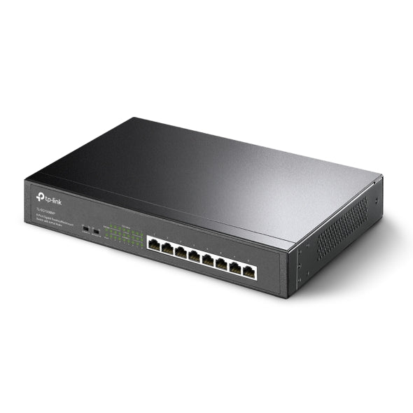 TP-Link 8-Port Gigabit Desktop/Rackmount Switch with 8-Port PoE+