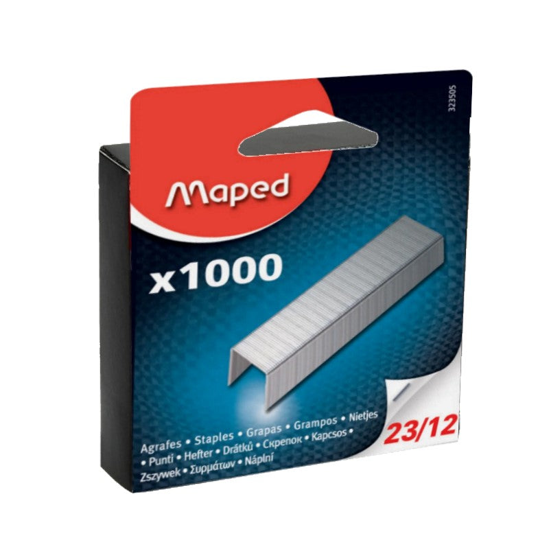 Maped Staples 23/12 Galva X1000 Peggable Box
