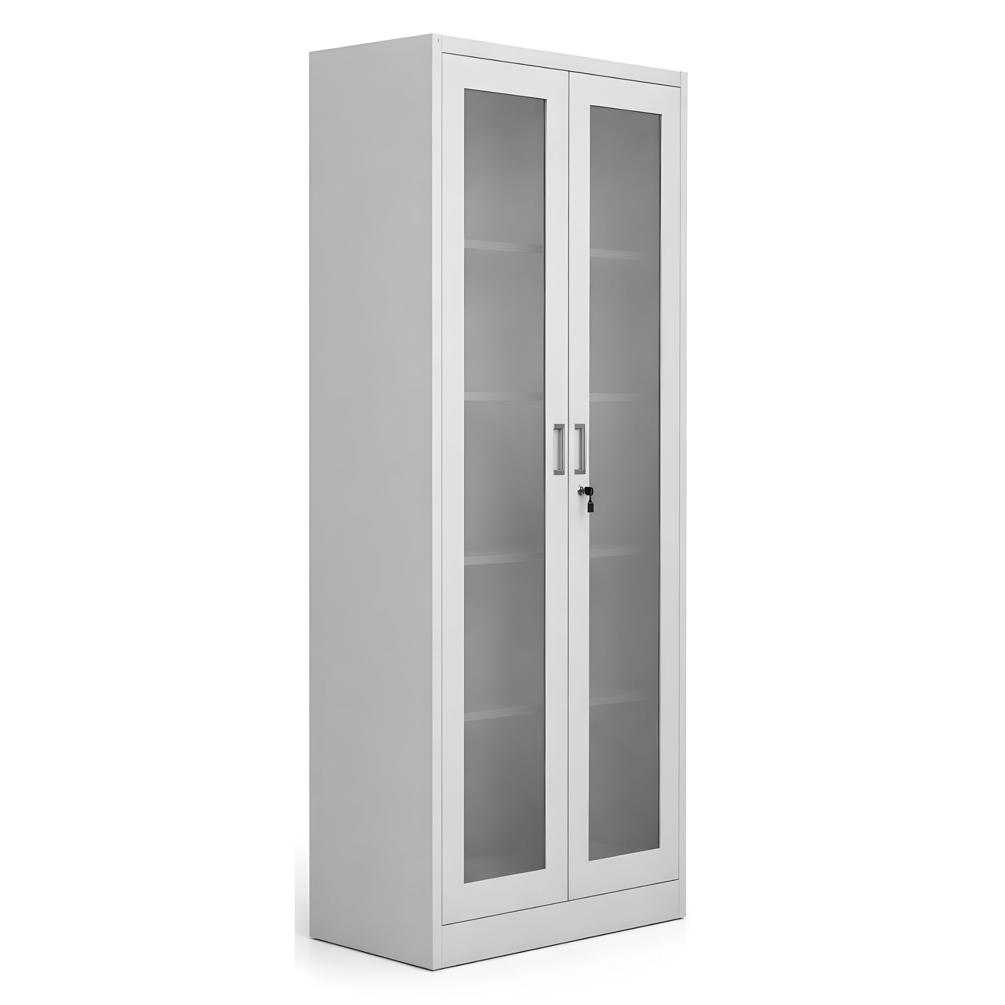 Full-Height Glass Door & Metal Storages