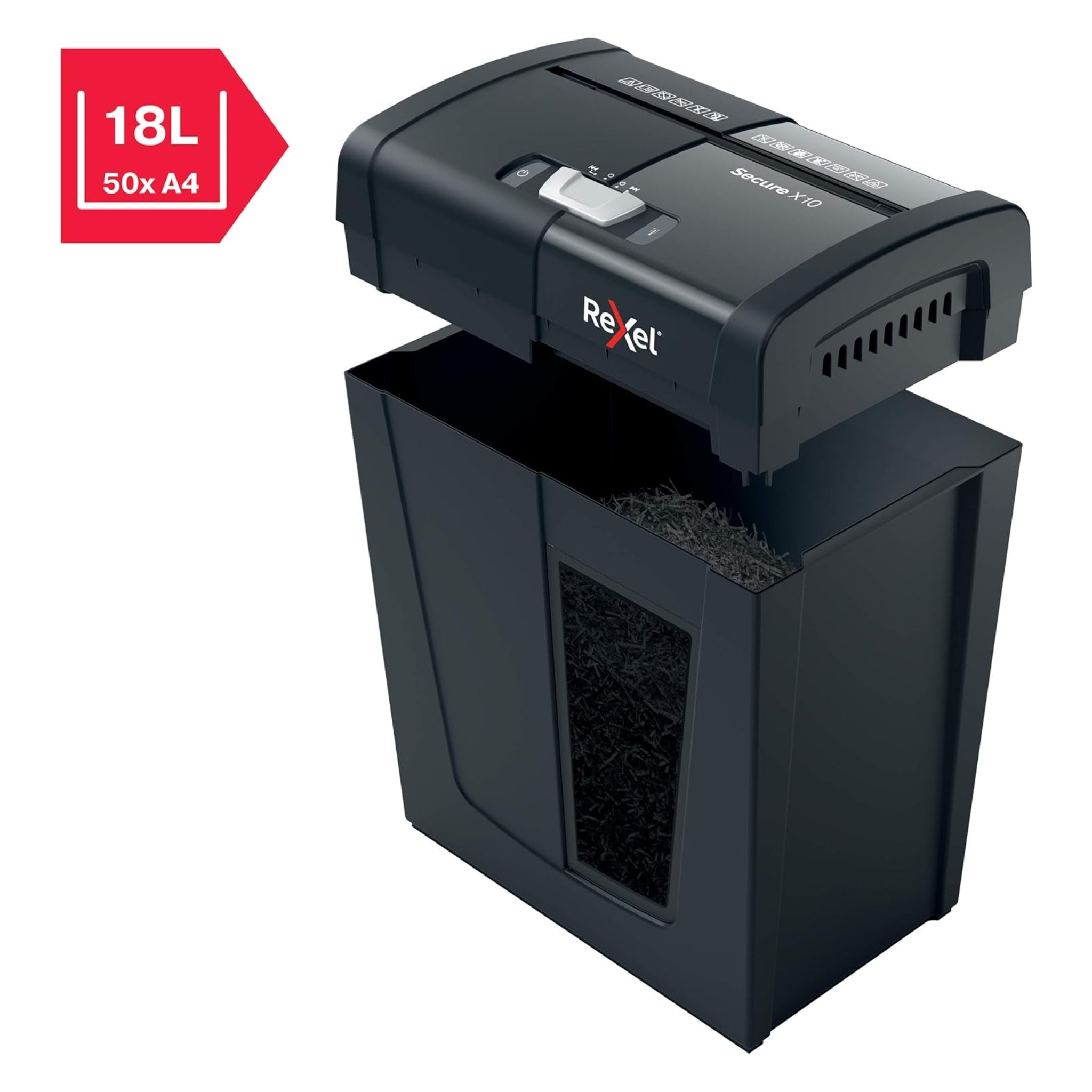 Rexel Secure X10 Cross Cut Paper Shredder