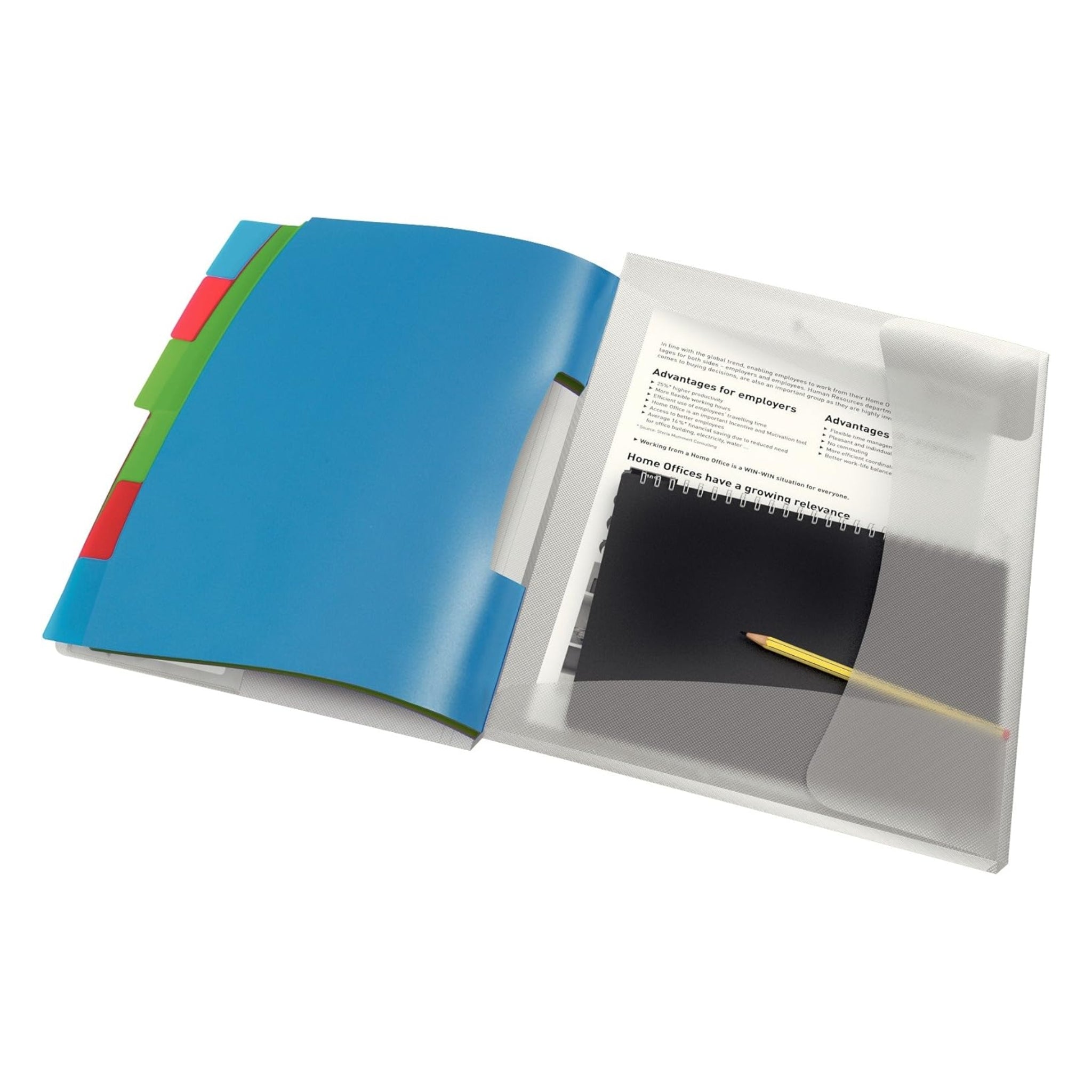 Esselte Divider Book 6 Part Vivida