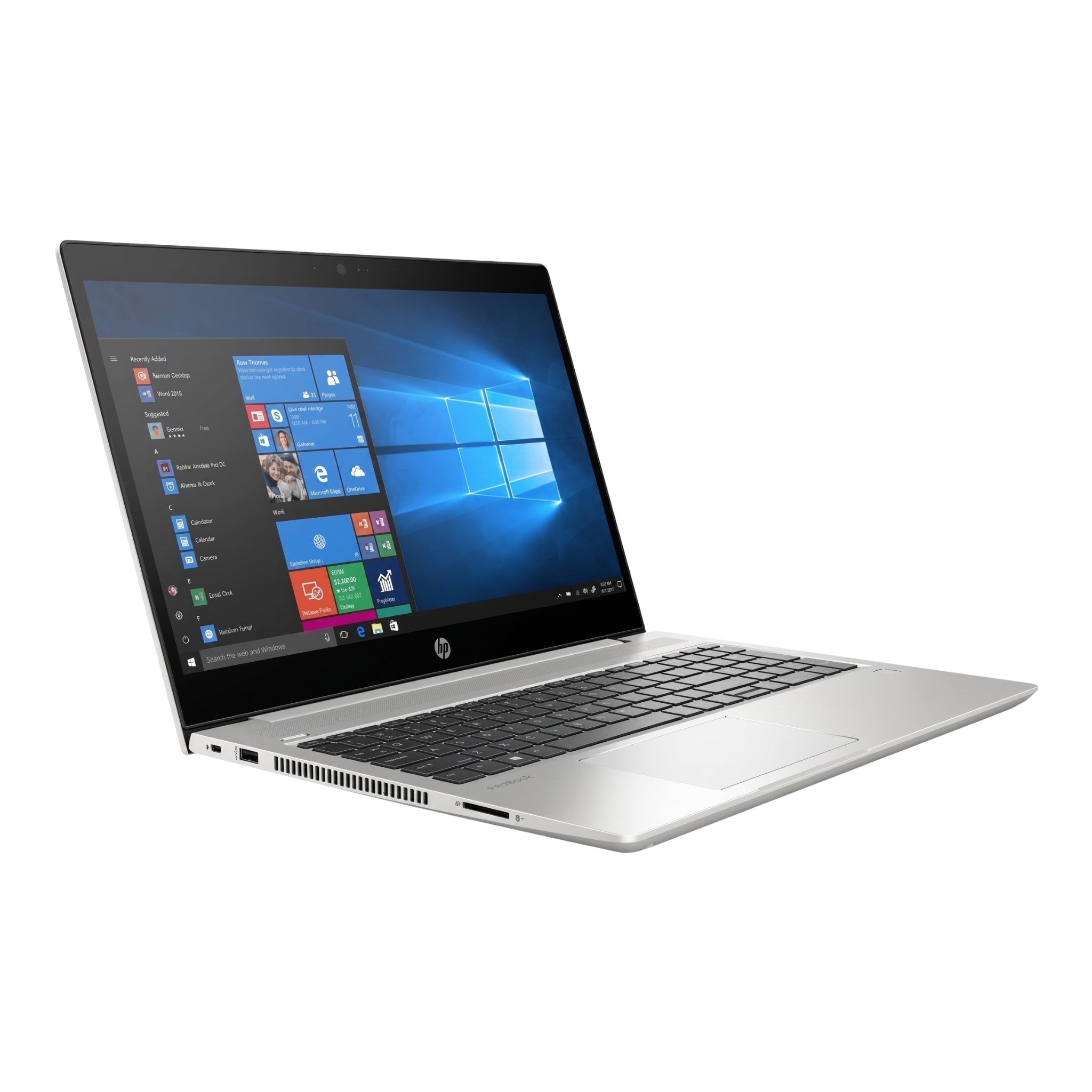 HP ProBook G6-455R AMD Ryzen 7 16GB RAM 512GB SSD 15.6" Screen Win10 Pro Natural