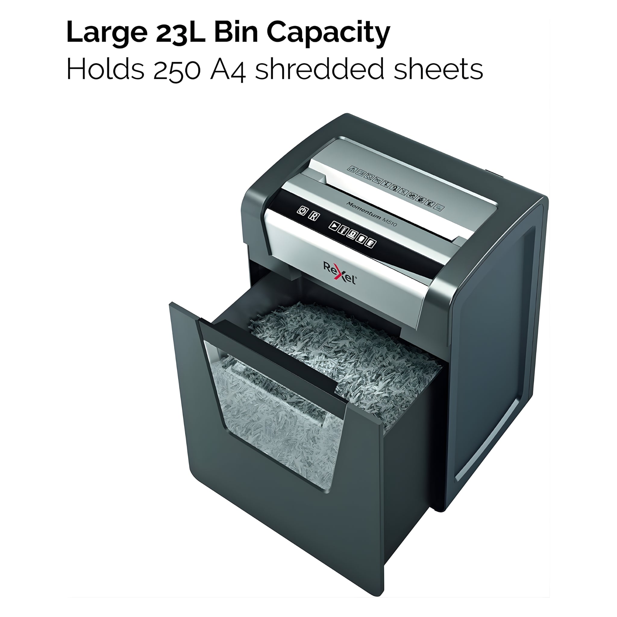 Rexel Momentum M510 Micro Cut Paper Shredder