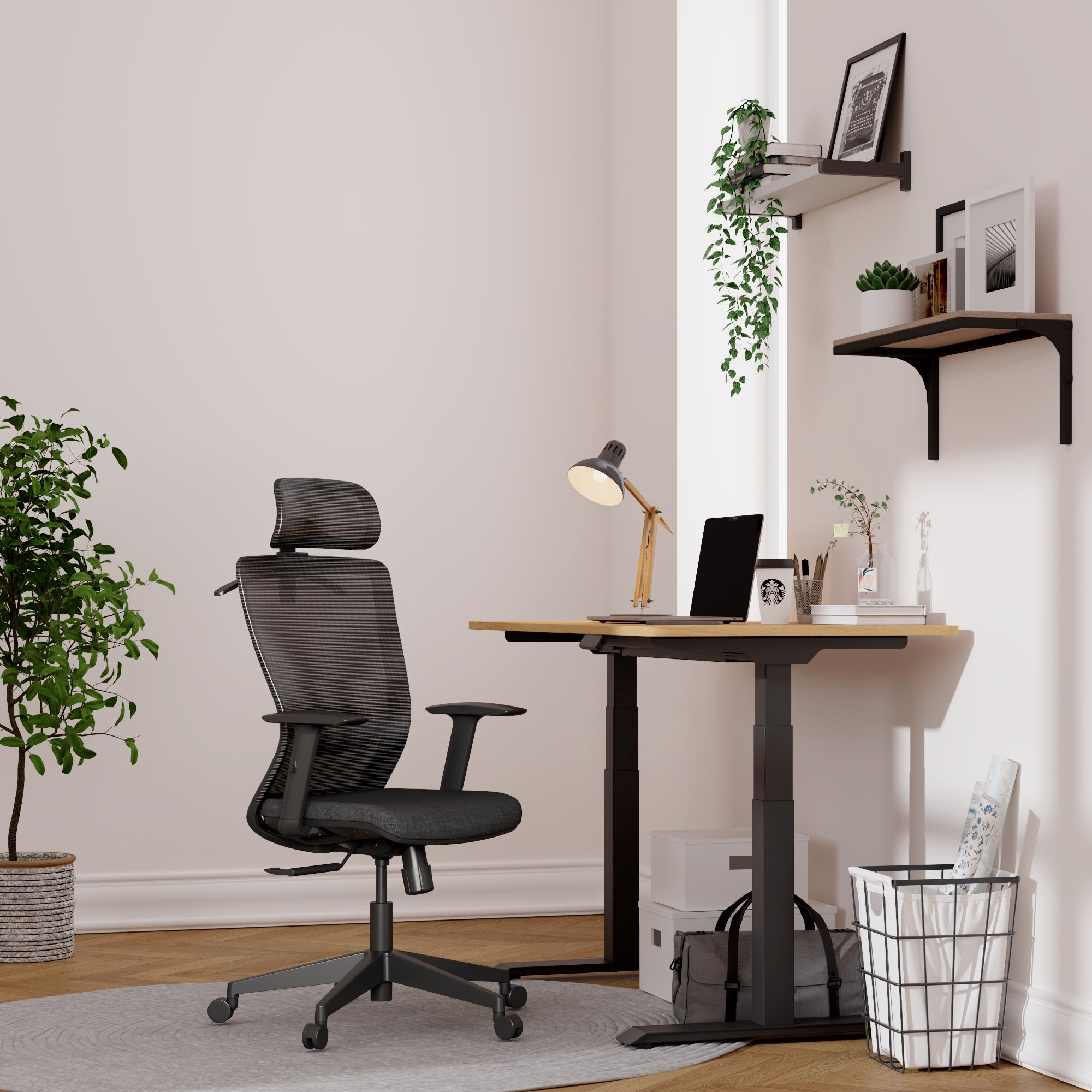 FlexiSpot Ergonomic Office Chair - Black