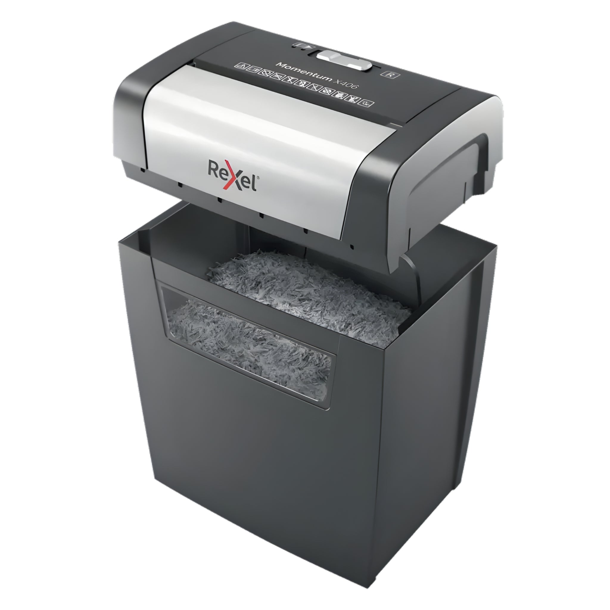 Rexel Momentum X406 Cross Cut Paper Shredder