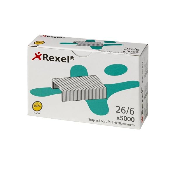 Rexel Staples No.56, 6mm – 5000
