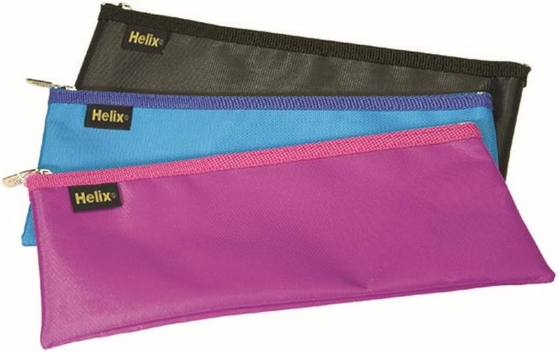 Helix 13" X 5" Nylon Pencil Case