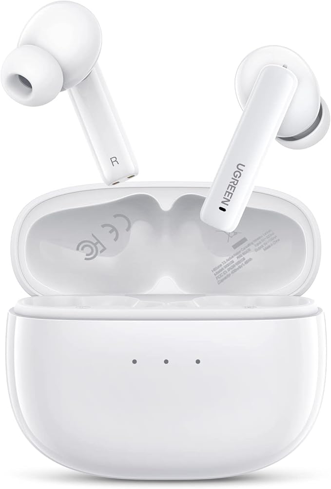 UGREEN HiTune T3 Active Noise Cancelling Earbuds (White)