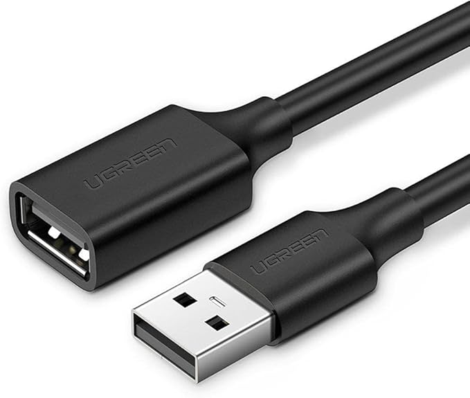 UGREEN USB 2.0 Extension Cable (USB-A Male to USB-A Female)