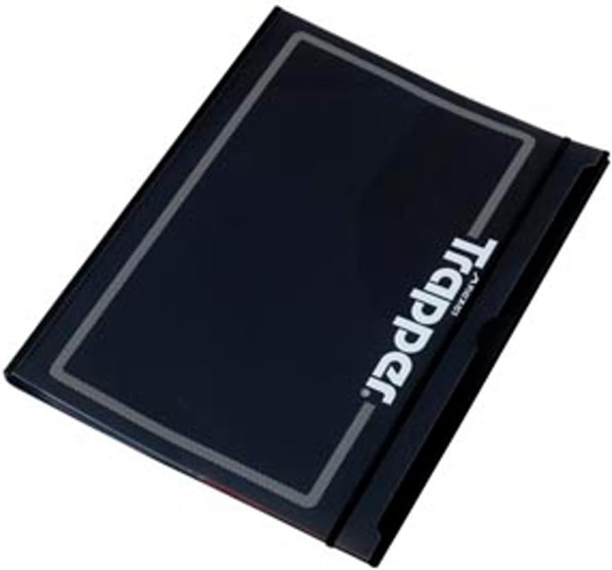 Rexel Trapper 8 Pocket Project Folder – Black