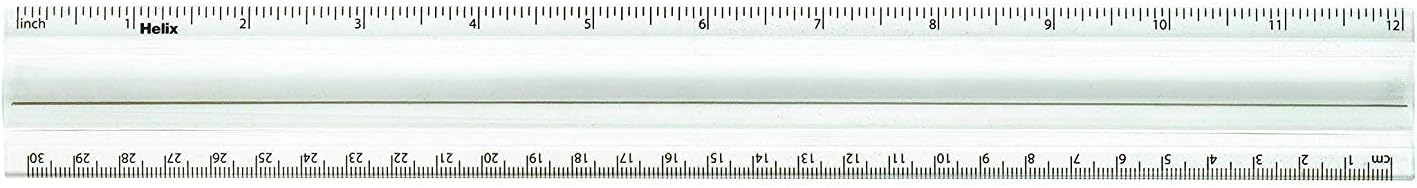 Helix 12" 30Cm Magnifying Ruler