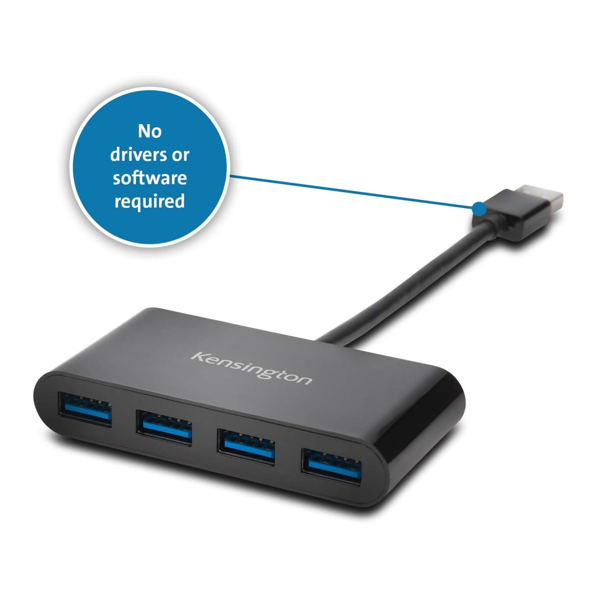 Kensington UH4000 USB 3.0 4 Port Hub
