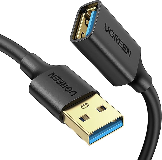 UGREEN USB 3.0 Extension Cable (3m, Black)