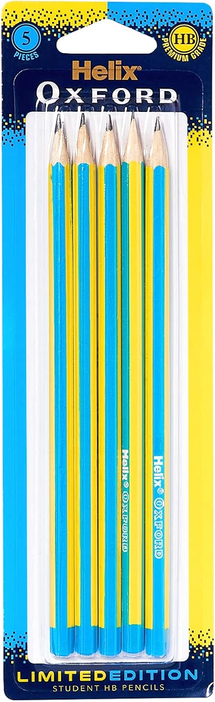 Helix Oxford Clash Pencils X 5