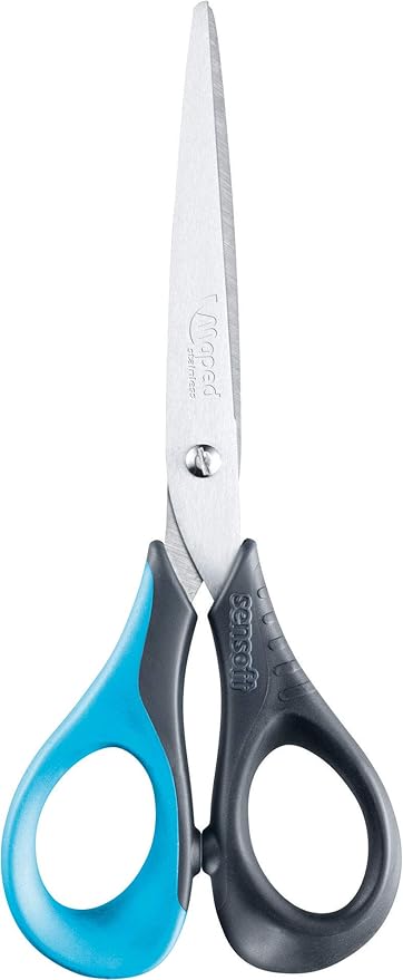 Maped Scissors Sensoft 16Cm Sym Display