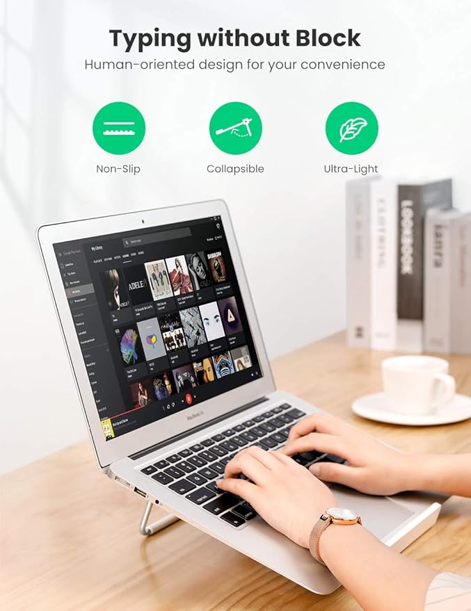 UGREEN Desktop Laptop Stand (Silver)