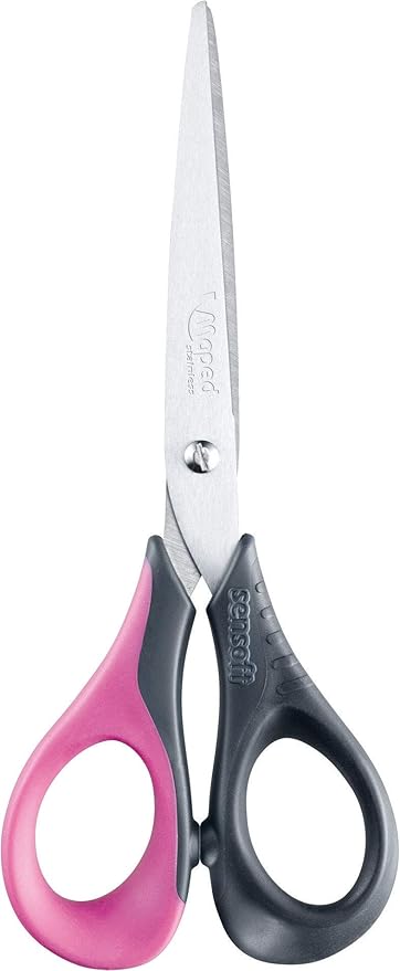 Maped Scissors Sensoft 16Cm Sym Display