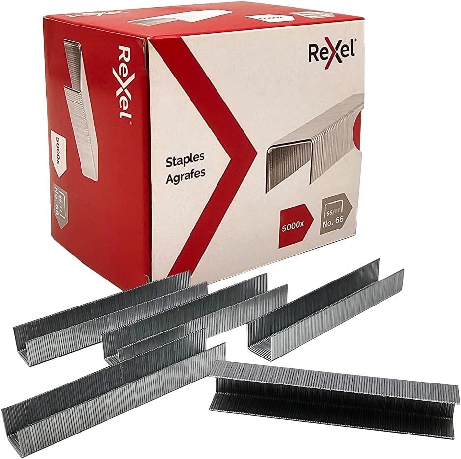 Rexel Heavy Duty Staples No.66, 11mm – 5000