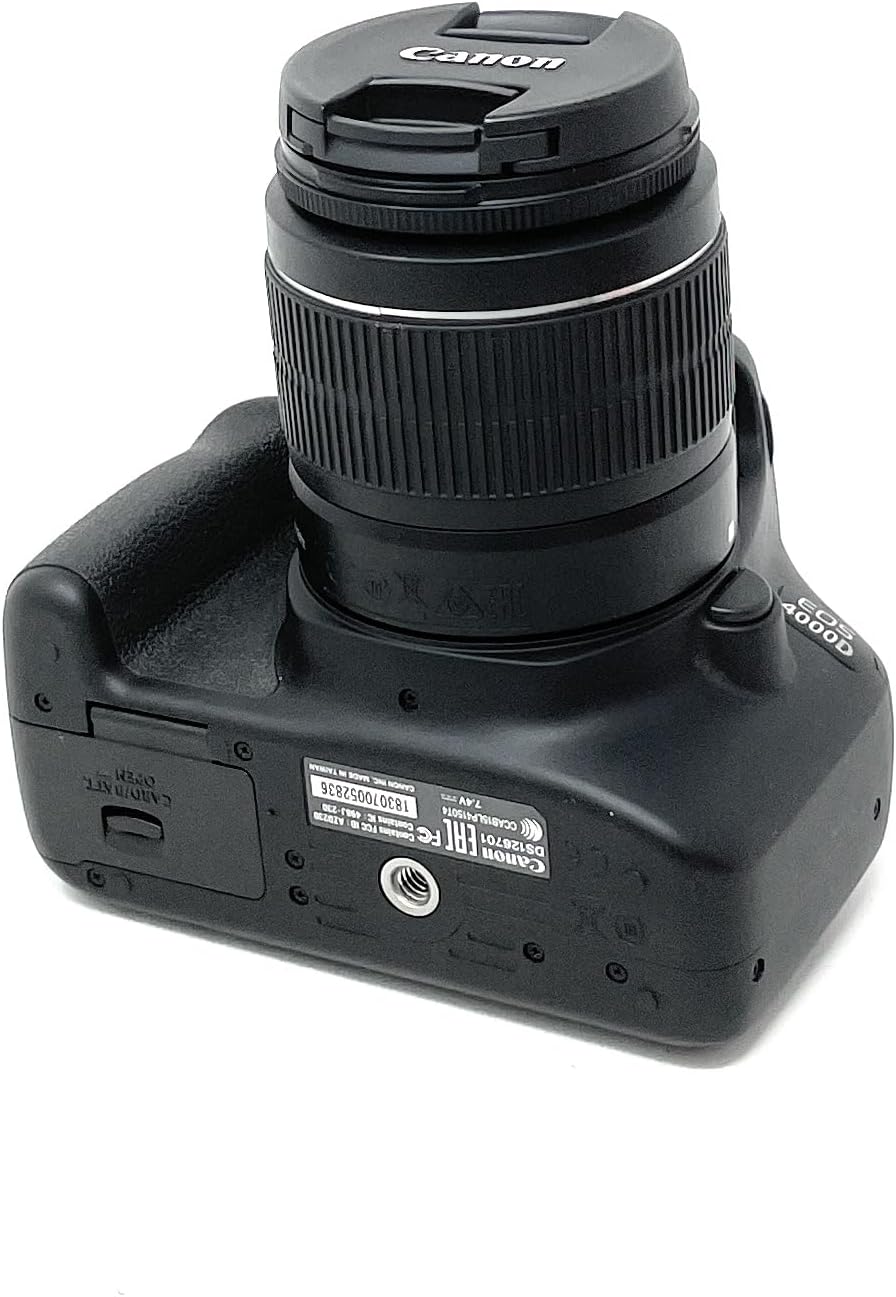 Canon EOS 4000D DSLR Camera with EF-S 18-55mm III Lens