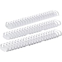 GBC CombBind Binding Combs A4 32 mm White (Pack 50)