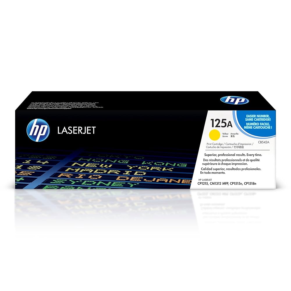 HP 125A Yellow Toner