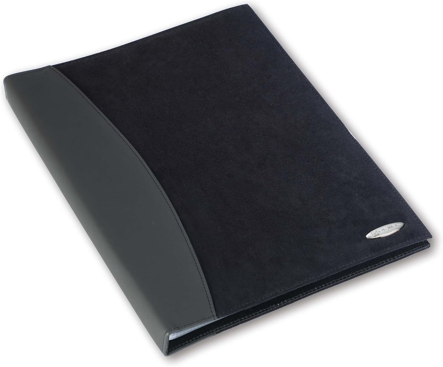 Rexel Soft Touch Display Book Suede 24 Pkts – Black