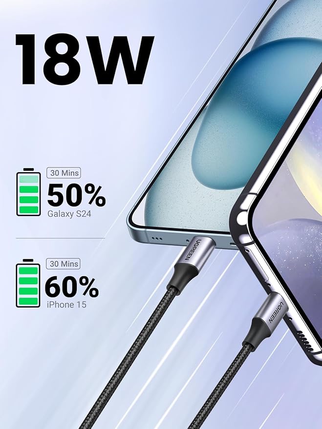 UGREEN USB A to USB C Cable (1m)
