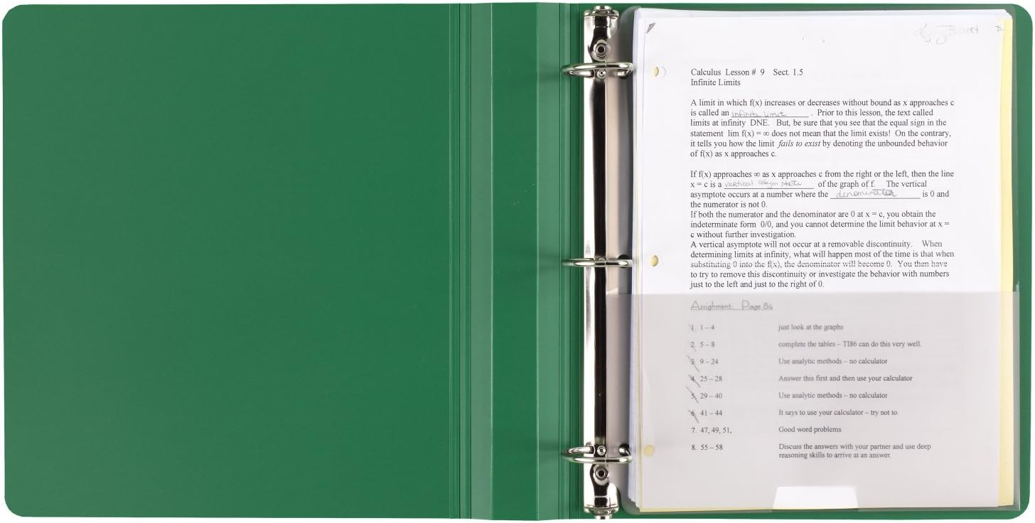 Five Star Binder, 1.5" D-Ring, Includes 3-Pocket Divider