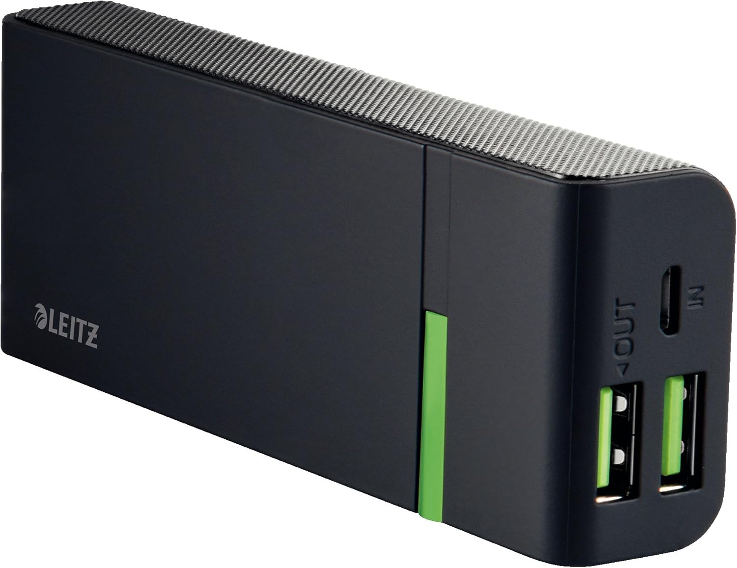 Leitz USB Hi-Speed Power Bank, 5200 mAh, Black