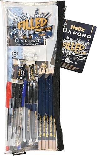 Helix Oxford Filled Pencil Case